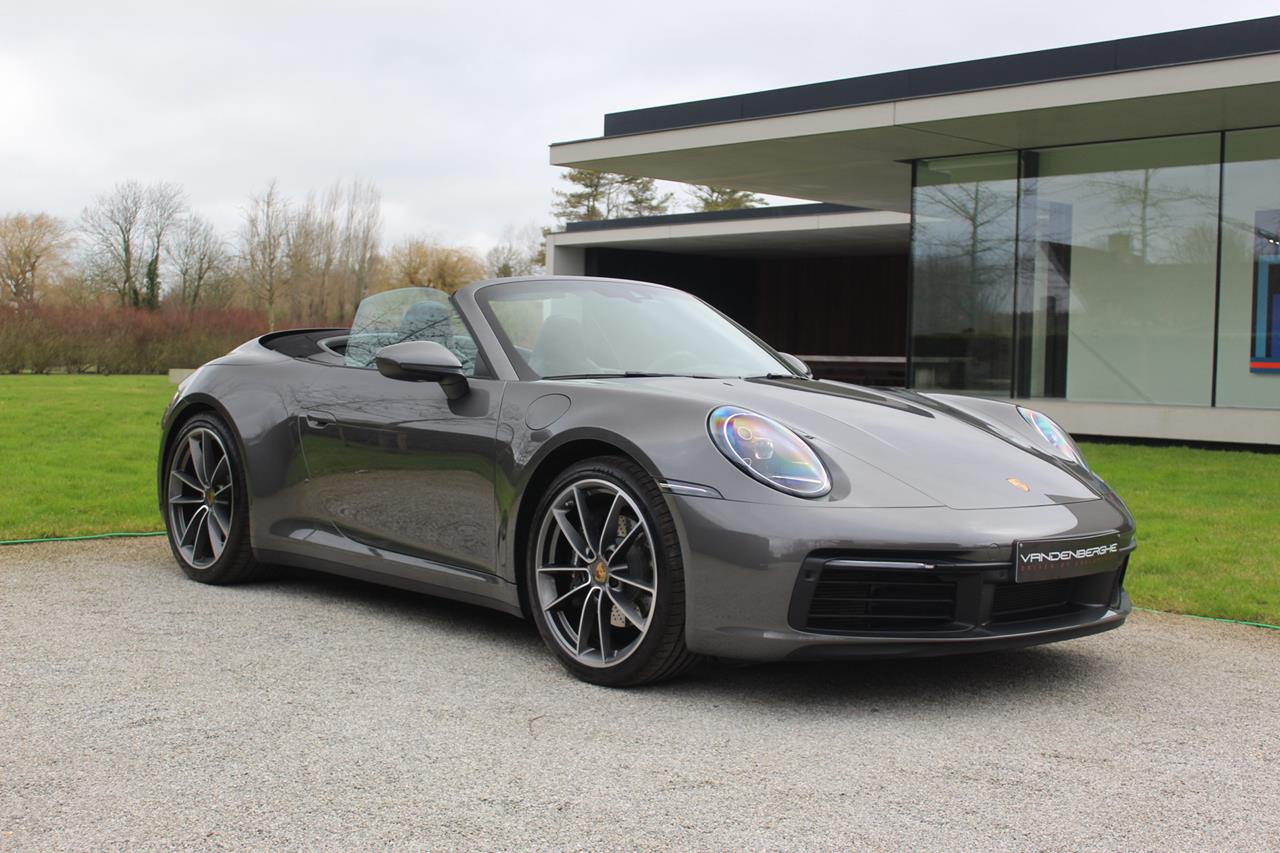 Porsche 992 CARRERA CABRIO/SPORT EXH/SEAT VENT/LEATHER/PDLS+